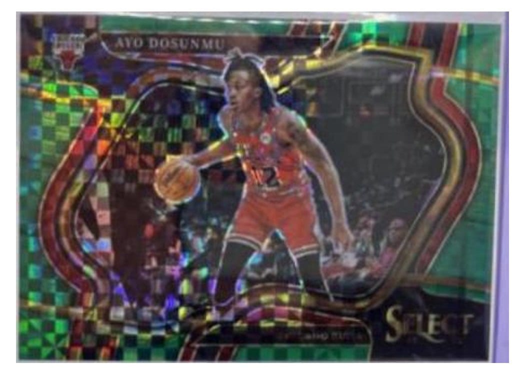 2022-23 Panini Select Base Set Ayo Dosunmu #221 card
