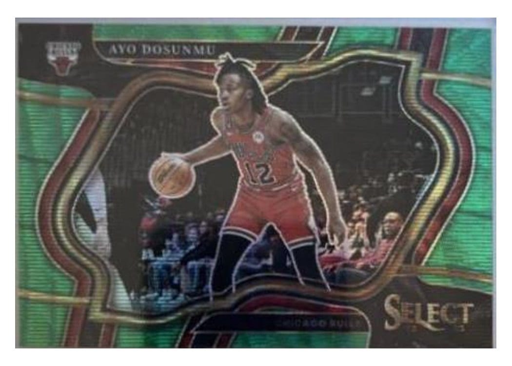 2022-23 Panini Select Base Set Ayo Dosunmu #221 card