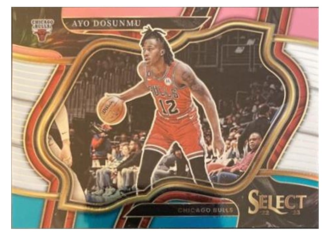 2022-23 Panini Select Base Set Ayo Dosunmu #221 card
