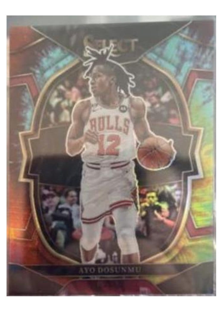 2022-23 Panini Select Base Set Ayo Dosunmu #221 card