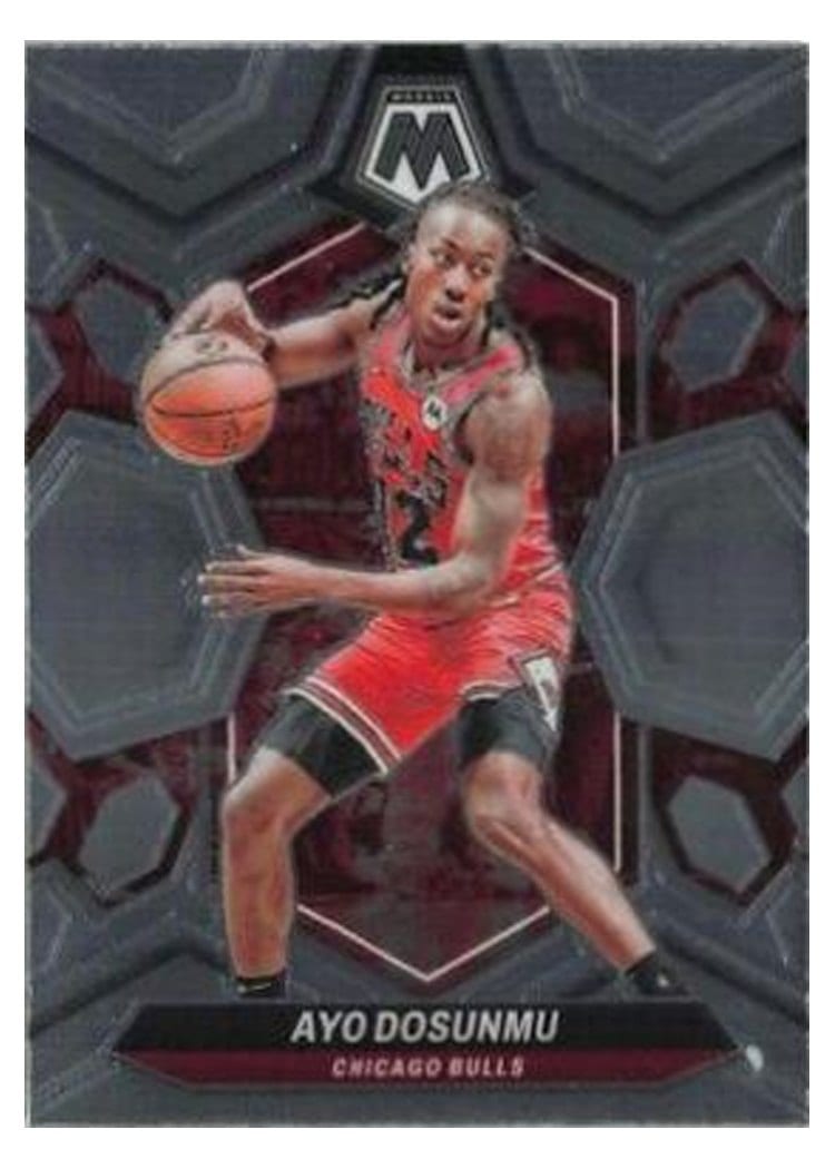 2023-24 Panini Mosaic Base Set Ayo Dosunmu #68 card