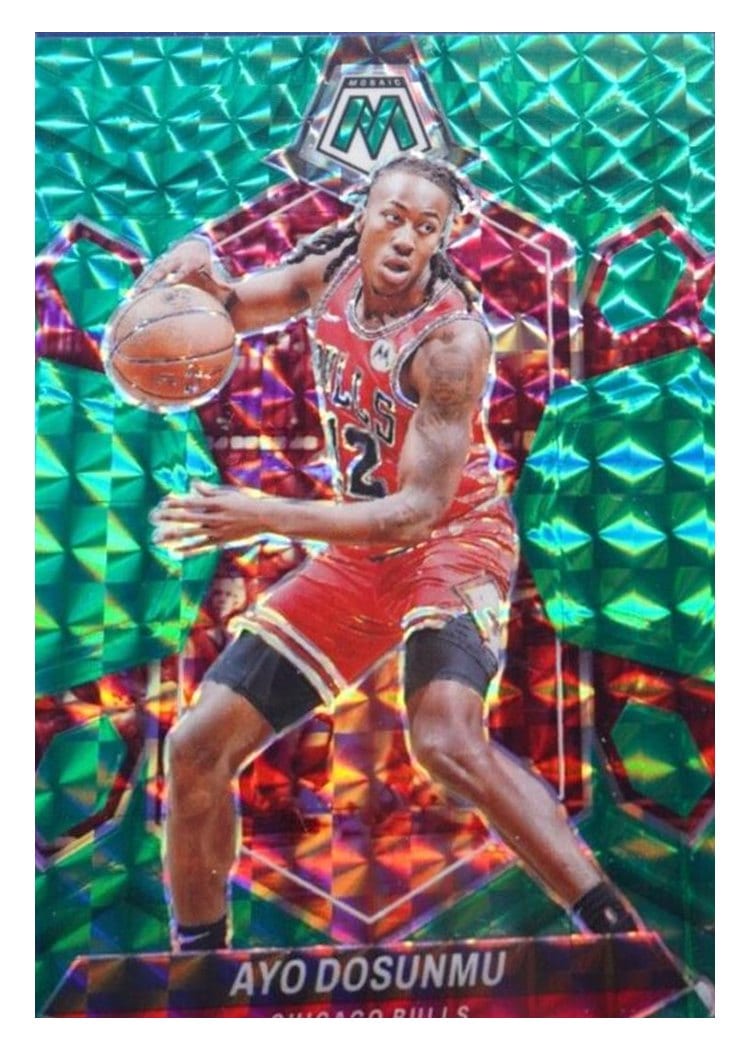 2023-24 Panini Mosaic Base Set Ayo Dosunmu #68 card