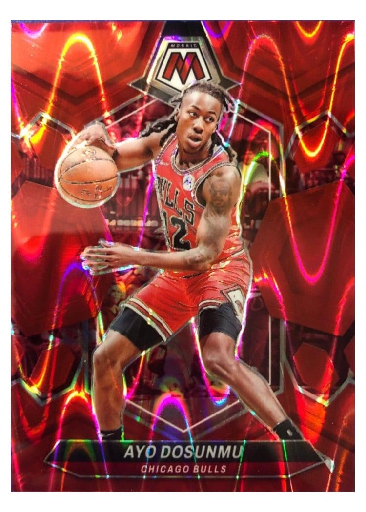2023-24 Panini Mosaic Base Set Ayo Dosunmu #68 card