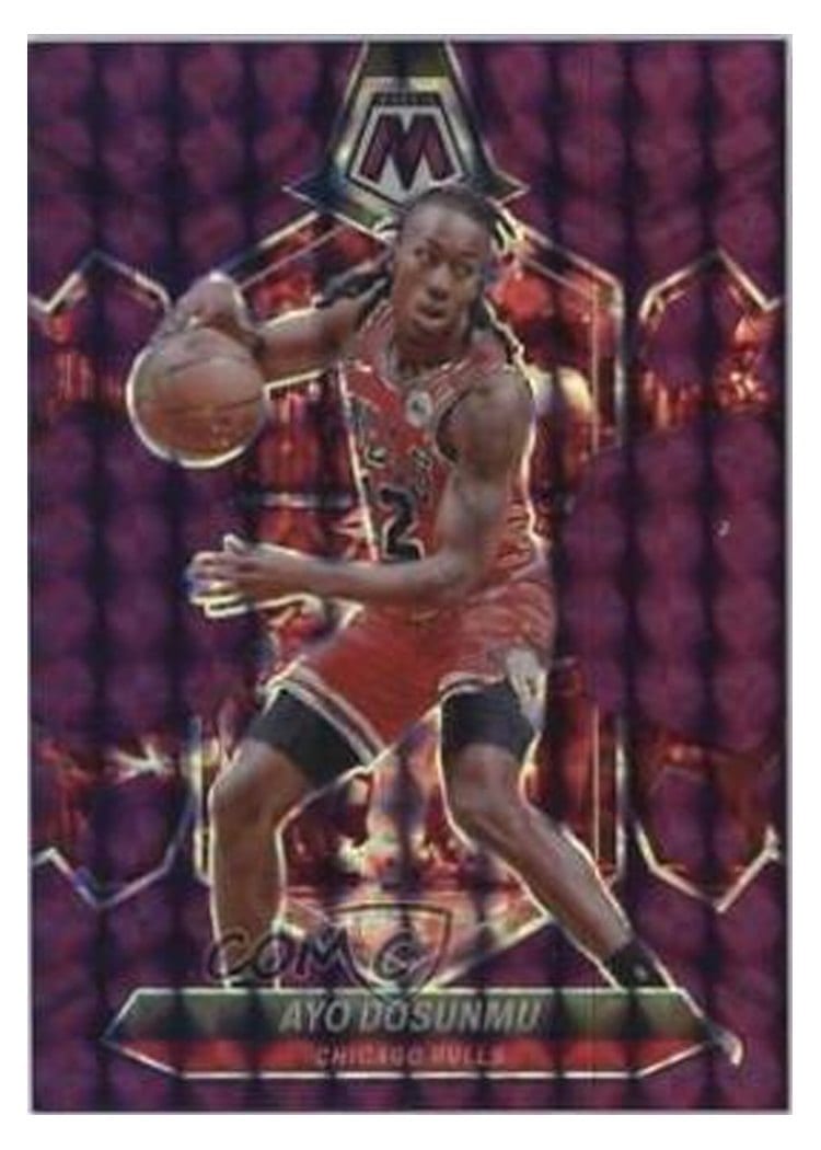 2023-24 Panini Mosaic Base Set Ayo Dosunmu #68 card