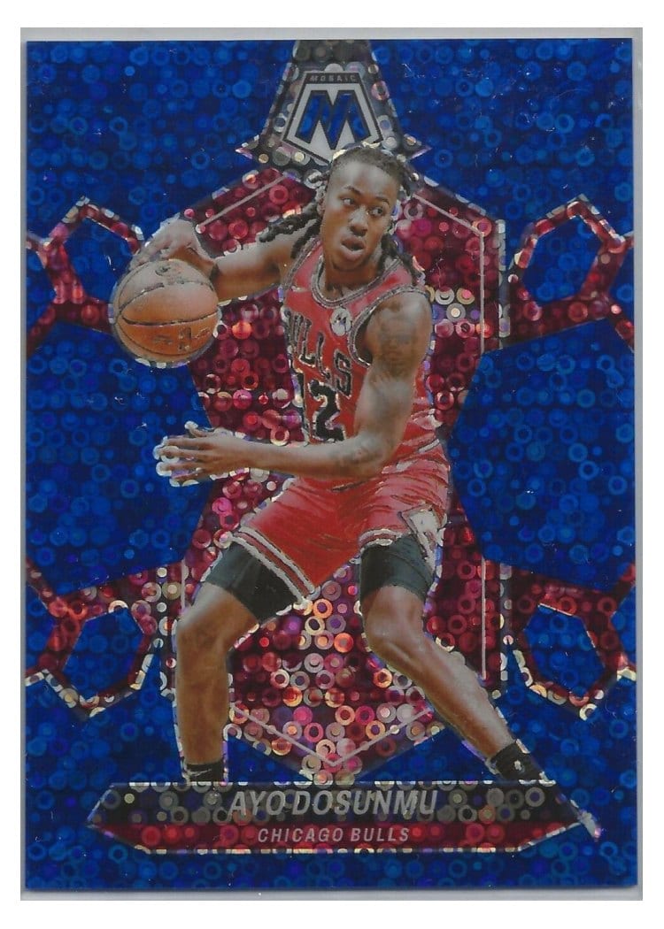 2023-24 Panini Mosaic Base Set Ayo Dosunmu #68 card