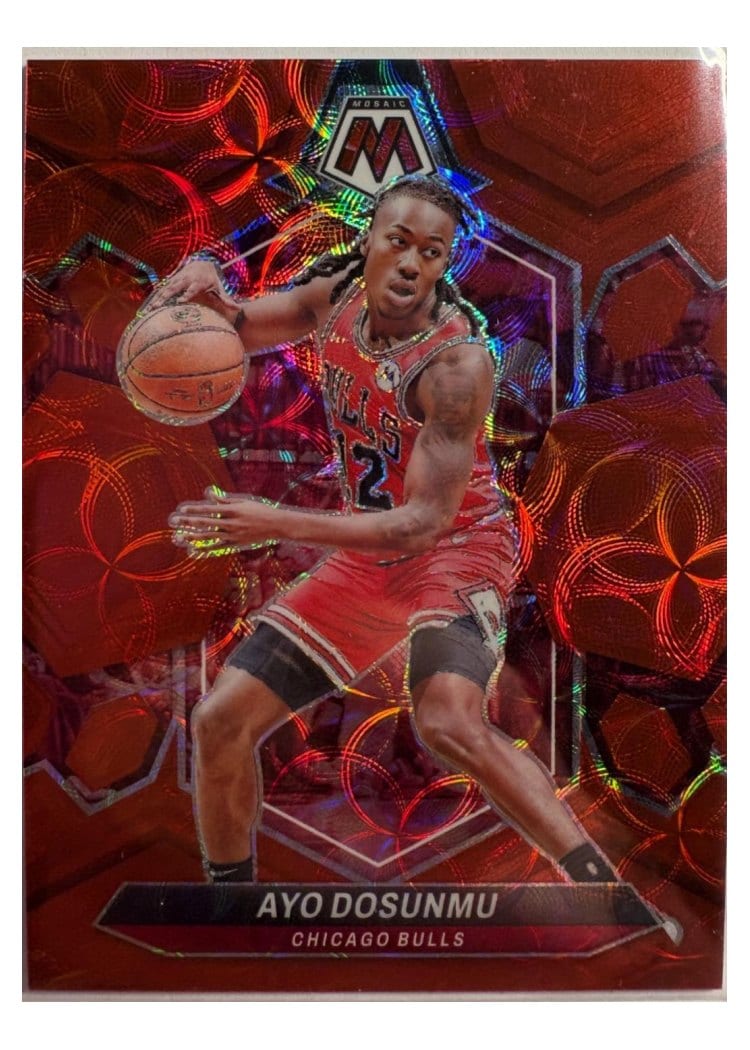 2023-24 Panini Mosaic Base Set Ayo Dosunmu #68 card