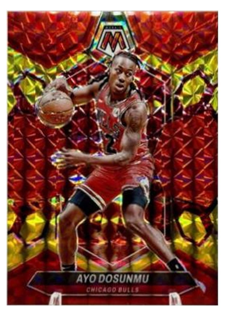 2023-24 Panini Mosaic Base Set Ayo Dosunmu #68 card