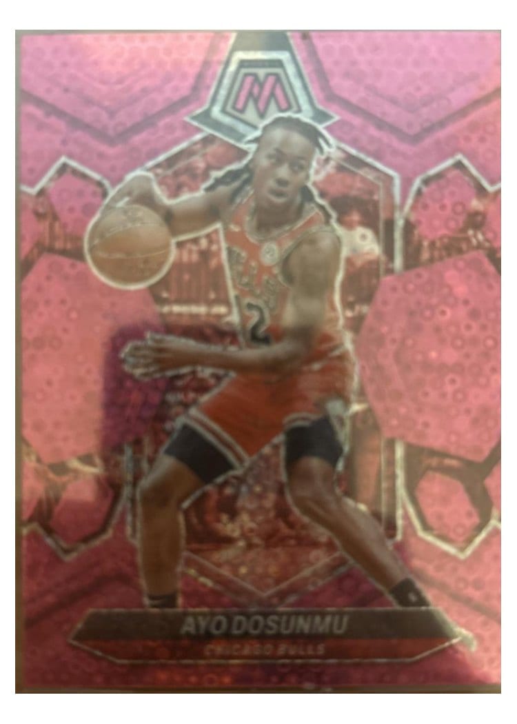 2023-24 Panini Mosaic Base Set Ayo Dosunmu #68 card