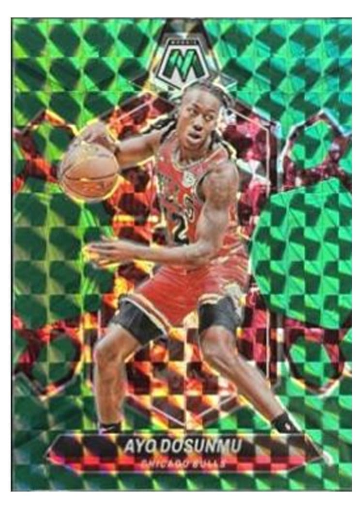 2023-24 Panini Mosaic Base Set Ayo Dosunmu #68 card