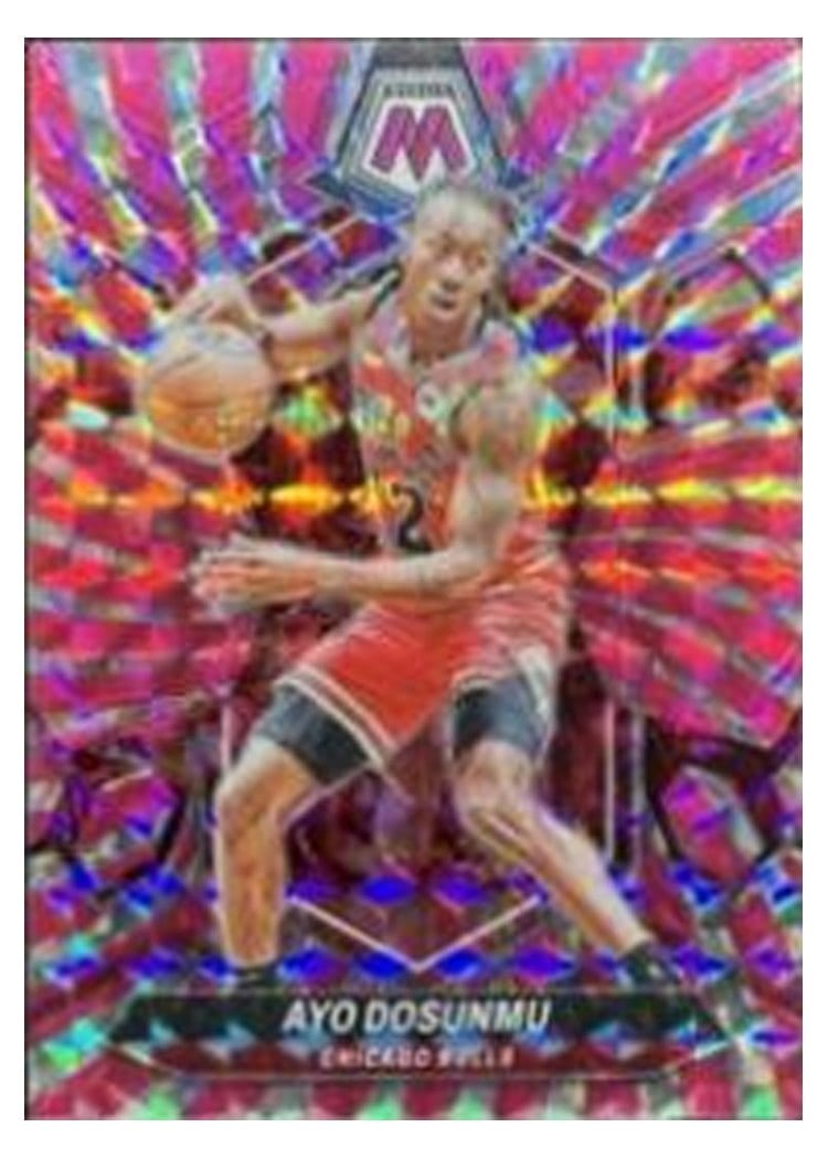 2023-24 Panini Mosaic Base Set Ayo Dosunmu #68 card