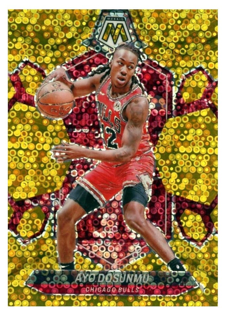 2023-24 Panini Mosaic Base Set Ayo Dosunmu #68 card