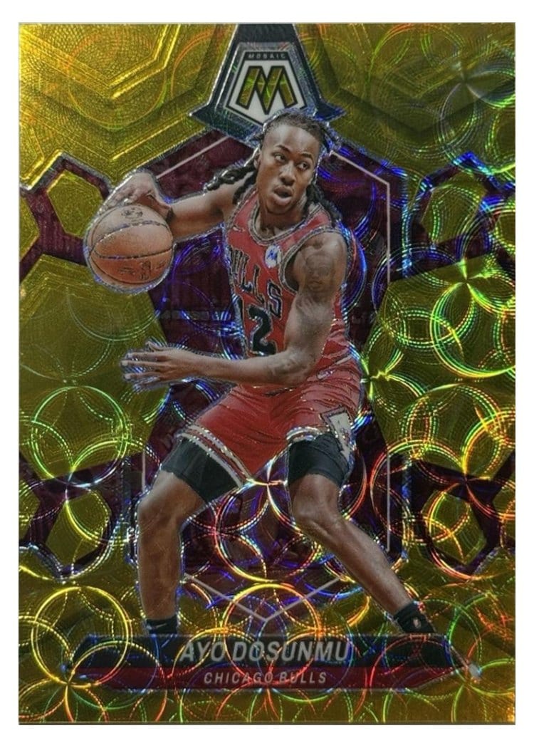 2023-24 Panini Mosaic Base Set Ayo Dosunmu #68 card