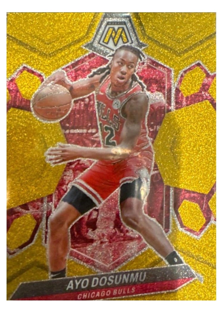 2023-24 Panini Mosaic Base Set Ayo Dosunmu #68 card