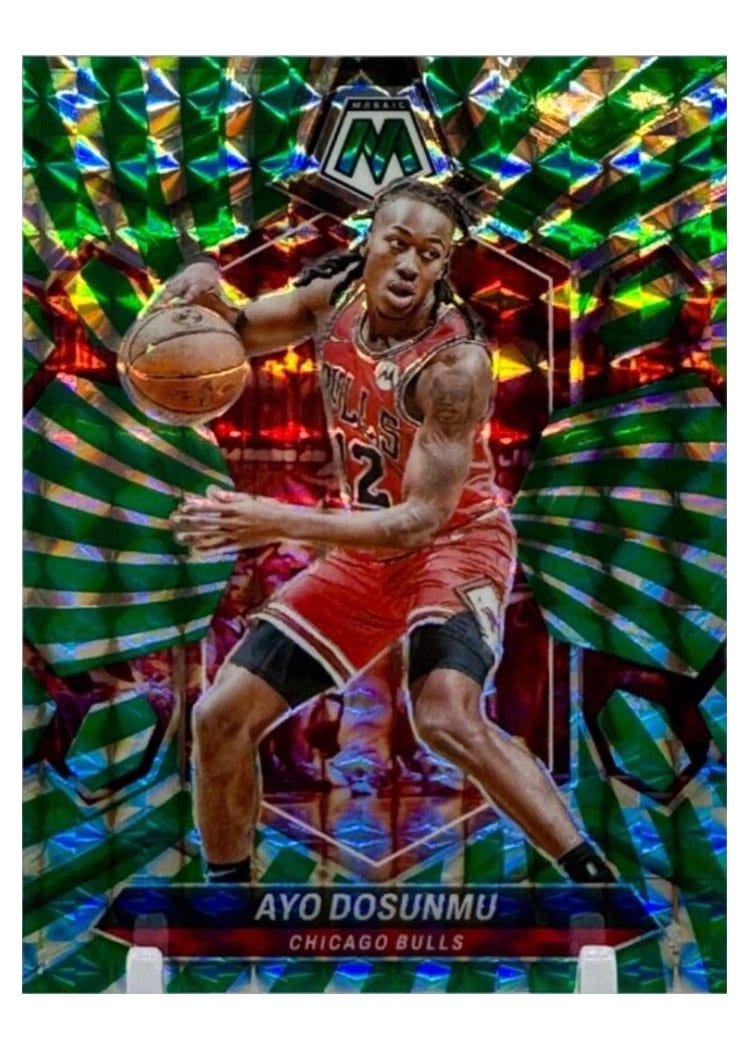 2023-24 Panini Mosaic Base Set Ayo Dosunmu #68 card