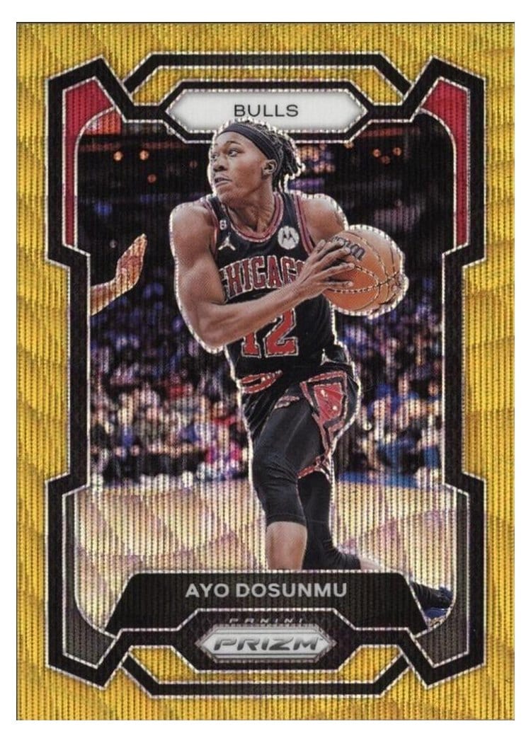 2023-24 Panini Prizm Base Set Ayo Dosunmu #275 card