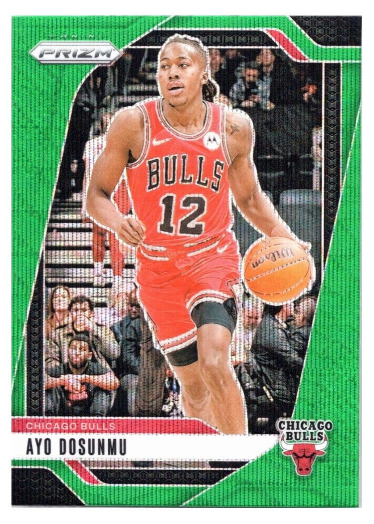 2024-25 Panini Prizm Base Set Ayo Dosunmu #121 card