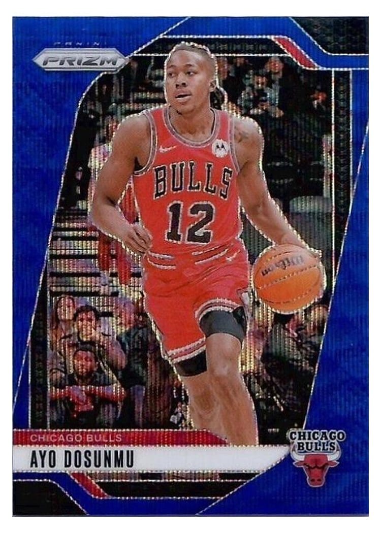 2024-25 Panini Prizm Base Set Ayo Dosunmu #121 card