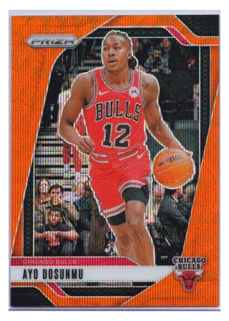 2024-25 Panini Prizm Base Set Ayo Dosunmu #121 card