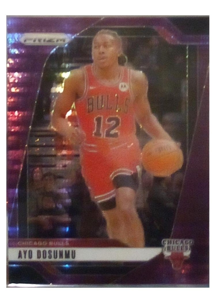 2024-25 Panini Prizm Base Set Ayo Dosunmu #121 card