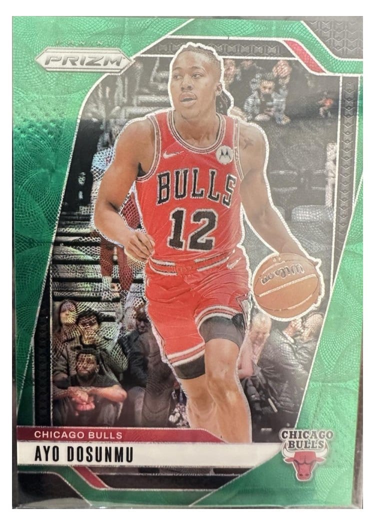 2024-25 Panini Prizm Base Set Ayo Dosunmu #121 card