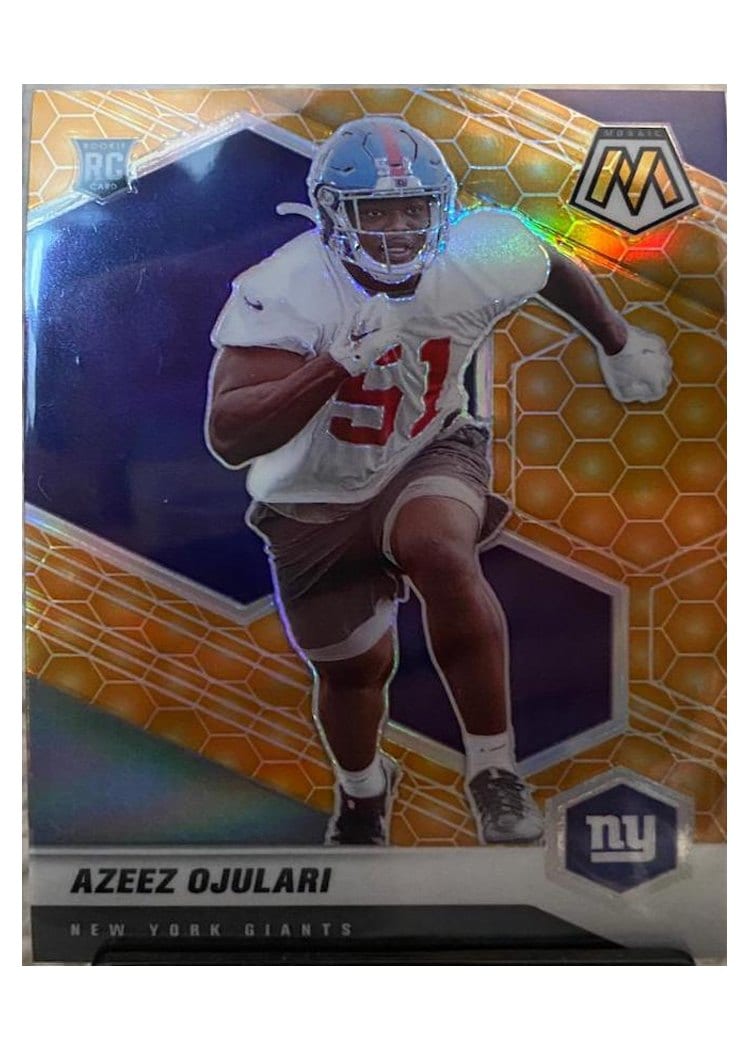 2021 Panini Mosaic Base Set Azeez Ojulari #356 card