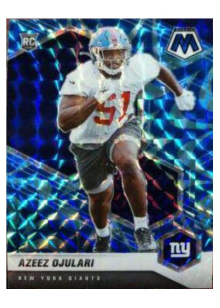 2021 Panini Mosaic Base Set Azeez Ojulari #356 card