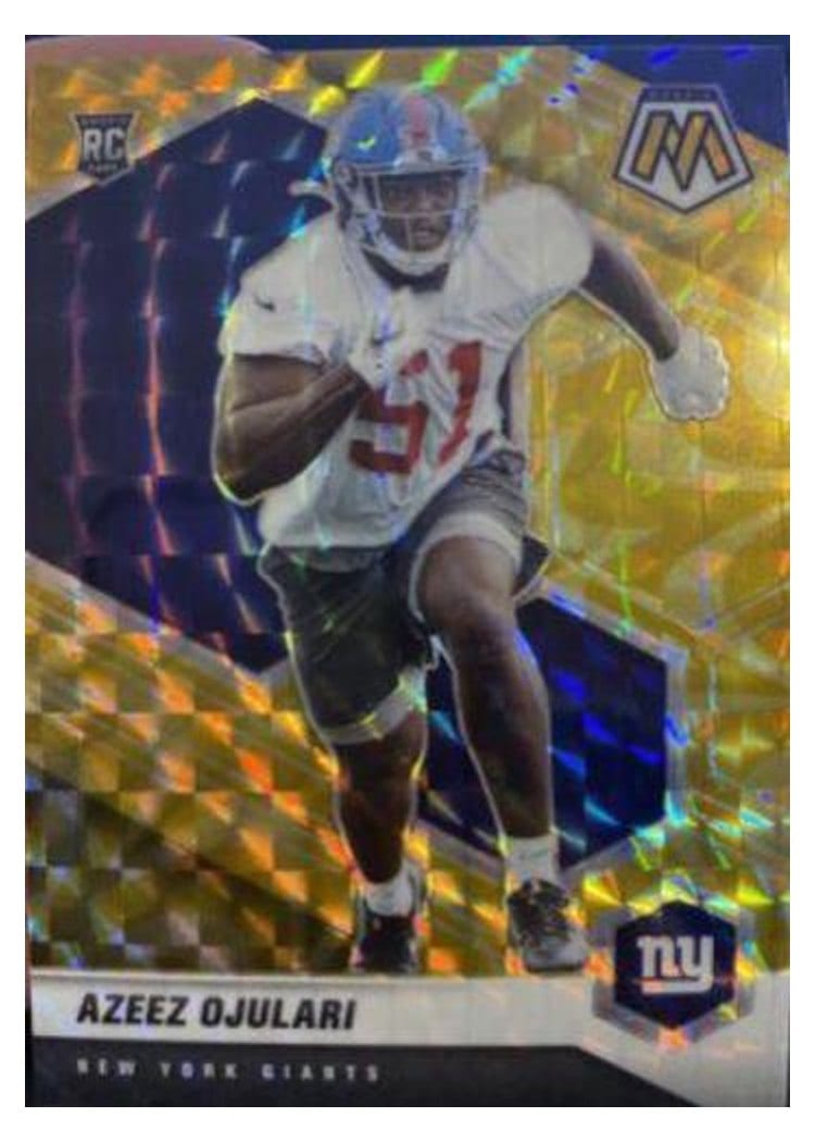 2021 Panini Mosaic Base Set Azeez Ojulari #356 card