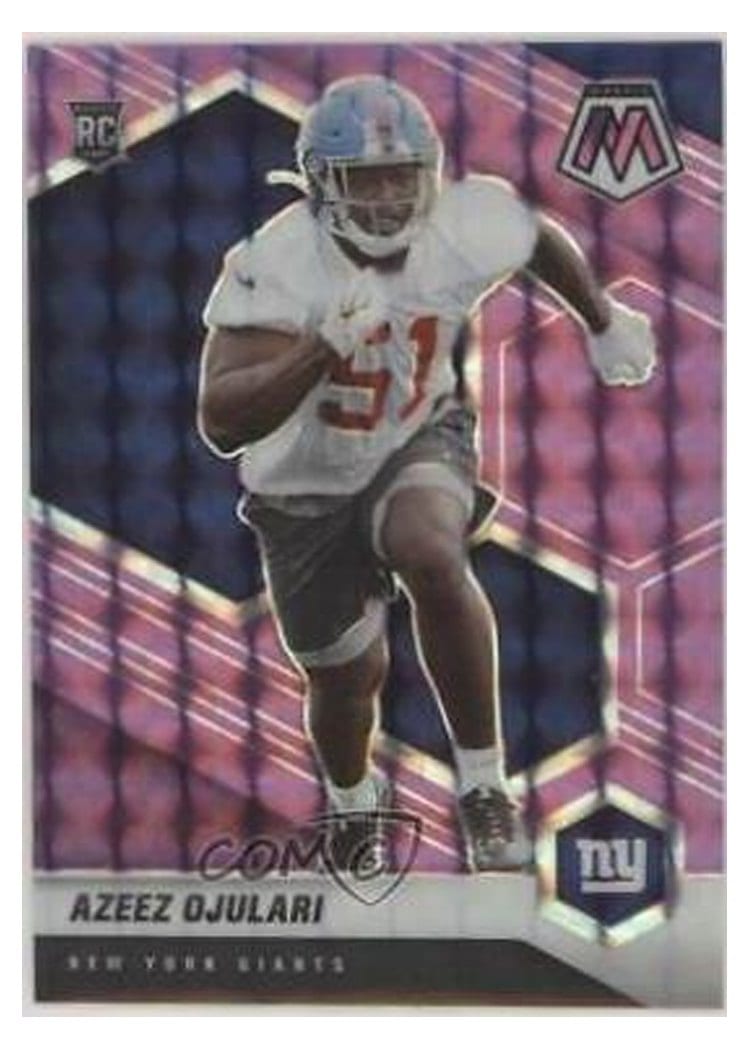 2021 Panini Mosaic Base Set Azeez Ojulari #356 card