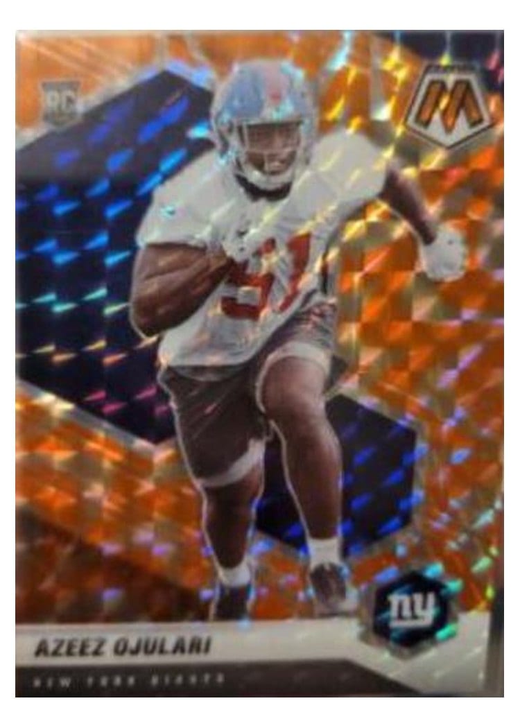 2021 Panini Mosaic Base Set Azeez Ojulari #356 card