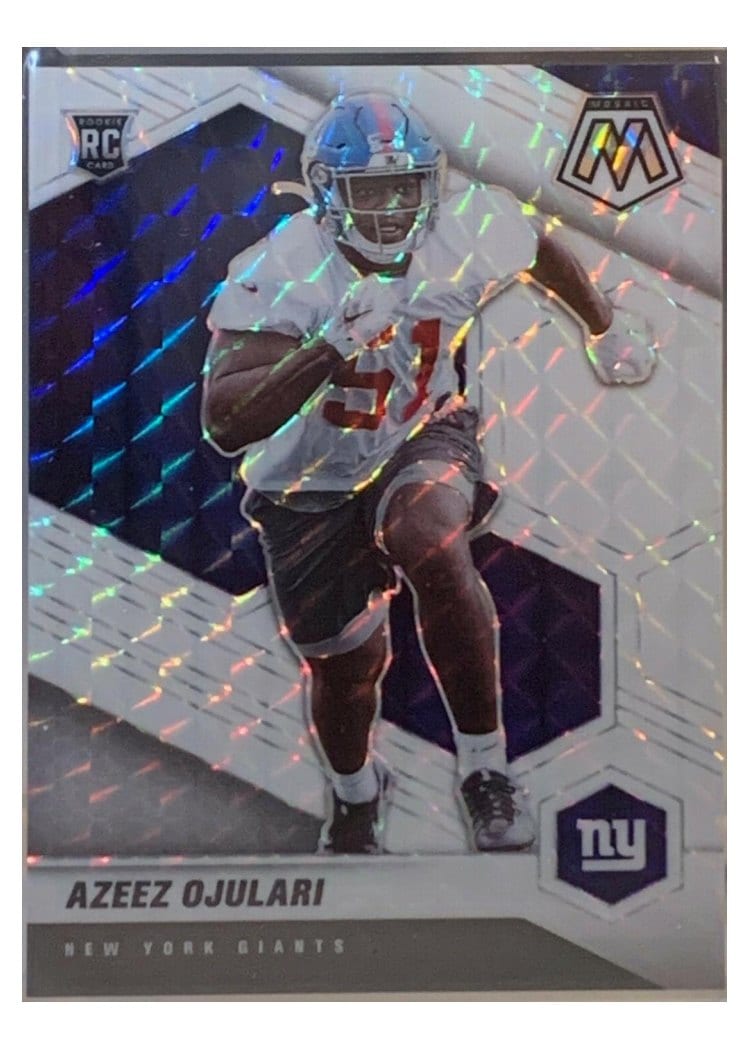 2021 Panini Mosaic Base Set Azeez Ojulari #356 card