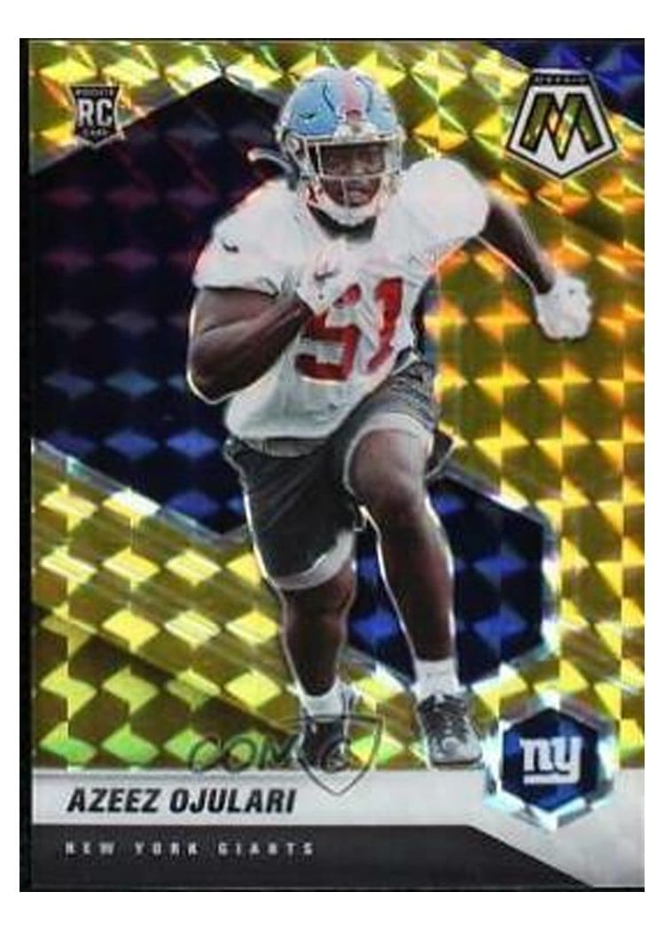 2021 Panini Mosaic Base Set Azeez Ojulari #356 card
