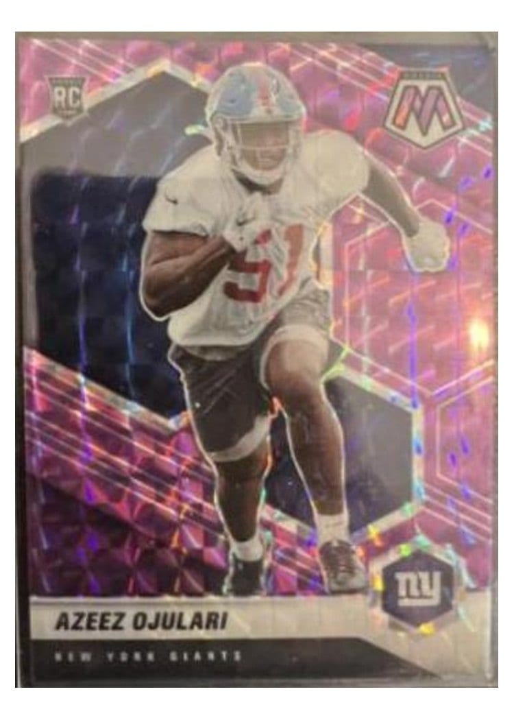 2021 Panini Mosaic Base Set Azeez Ojulari #356 card