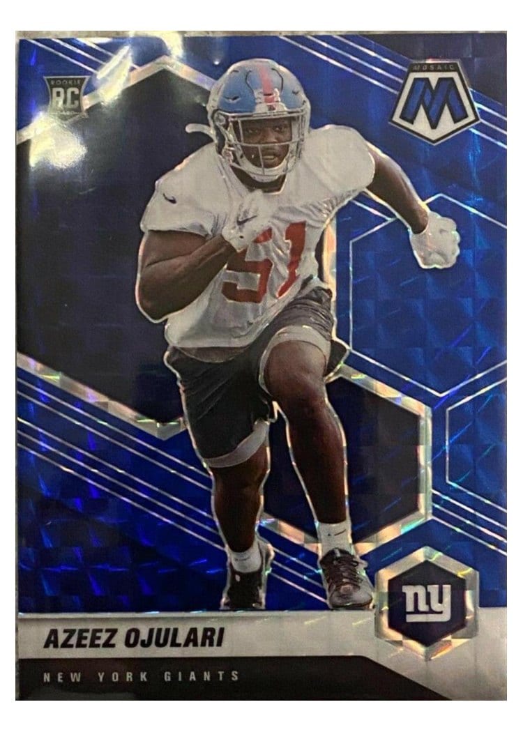 2021 Panini Mosaic Base Set Azeez Ojulari #356 card