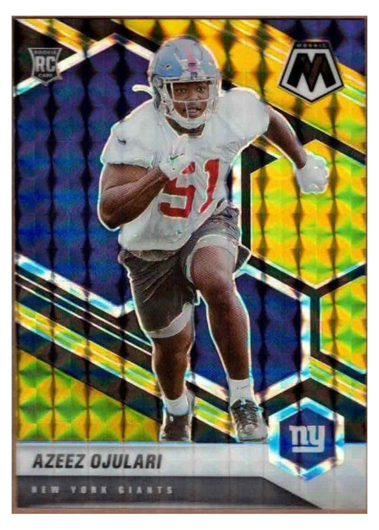 2021 Panini Mosaic Base Set Azeez Ojulari #356 card