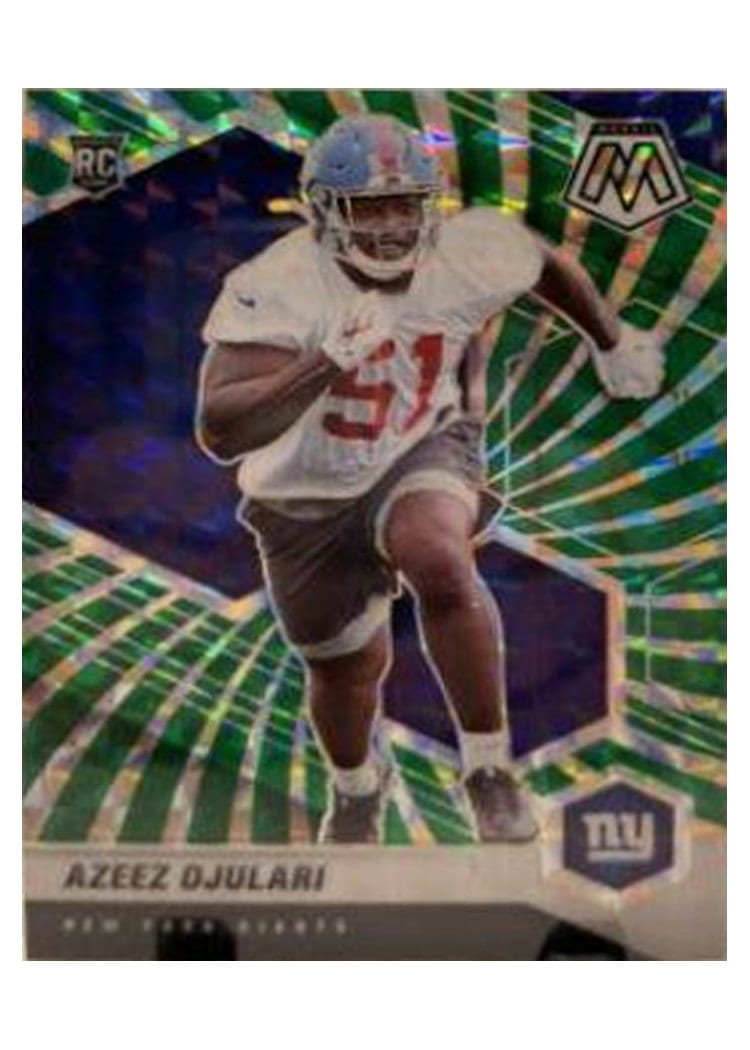 2021 Panini Mosaic Base Set Azeez Ojulari #356 card
