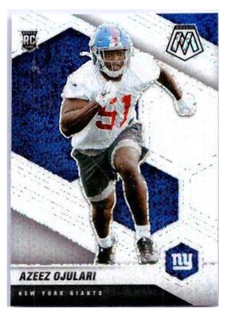 2021 Panini Mosaic Base Set Azeez Ojulari #356 card