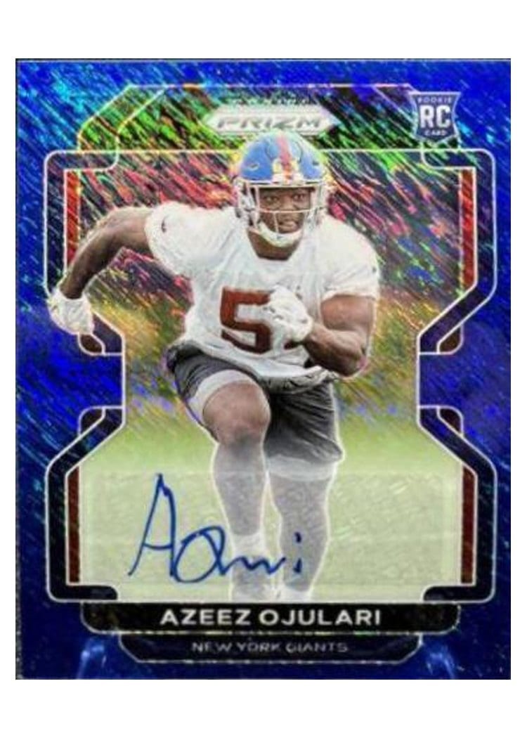 2021 Panini Prizm Base Set Azeez Ojulari #386 card