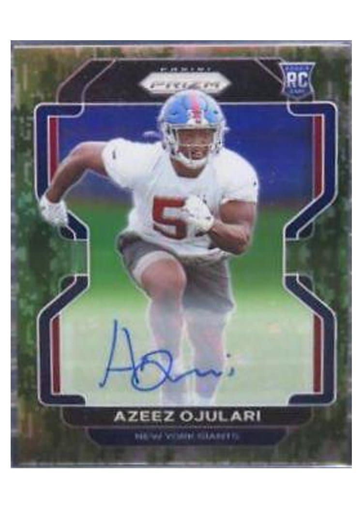 2021 Panini Prizm Base Set Azeez Ojulari #386 card