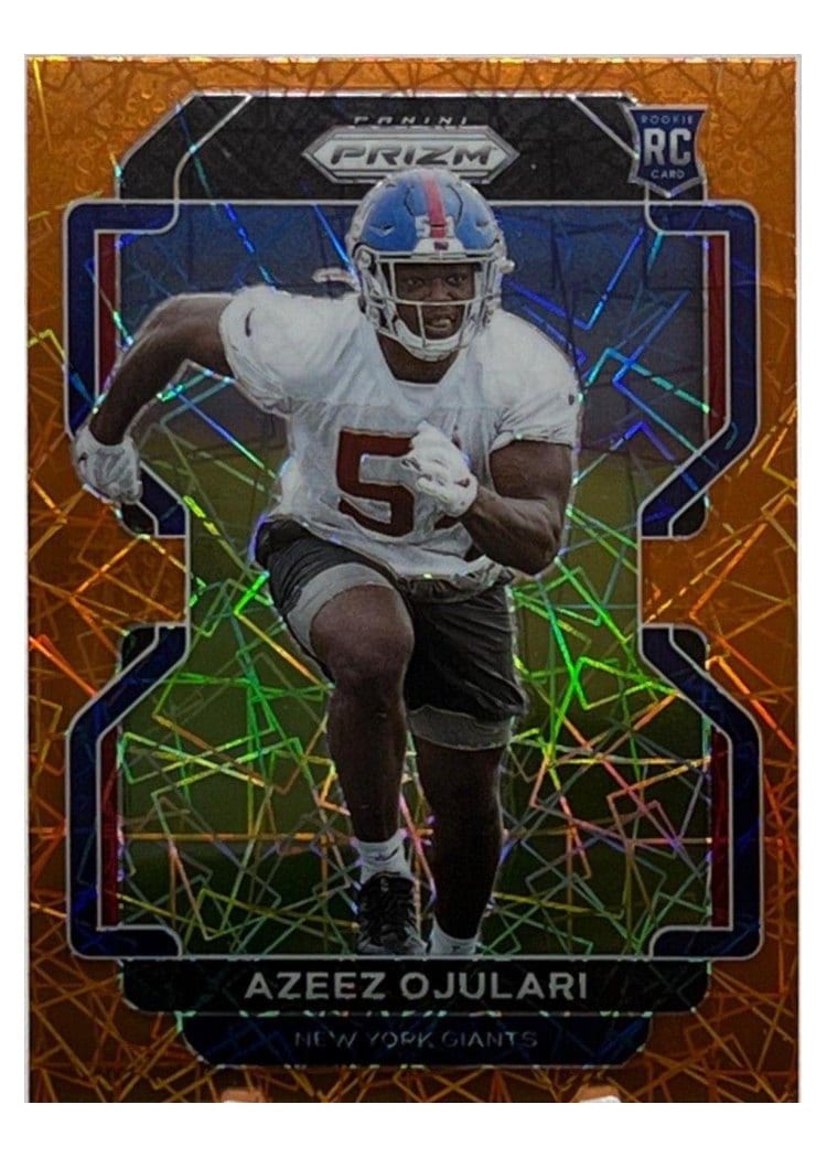 2021 Panini Prizm Base Set Azeez Ojulari #386 card