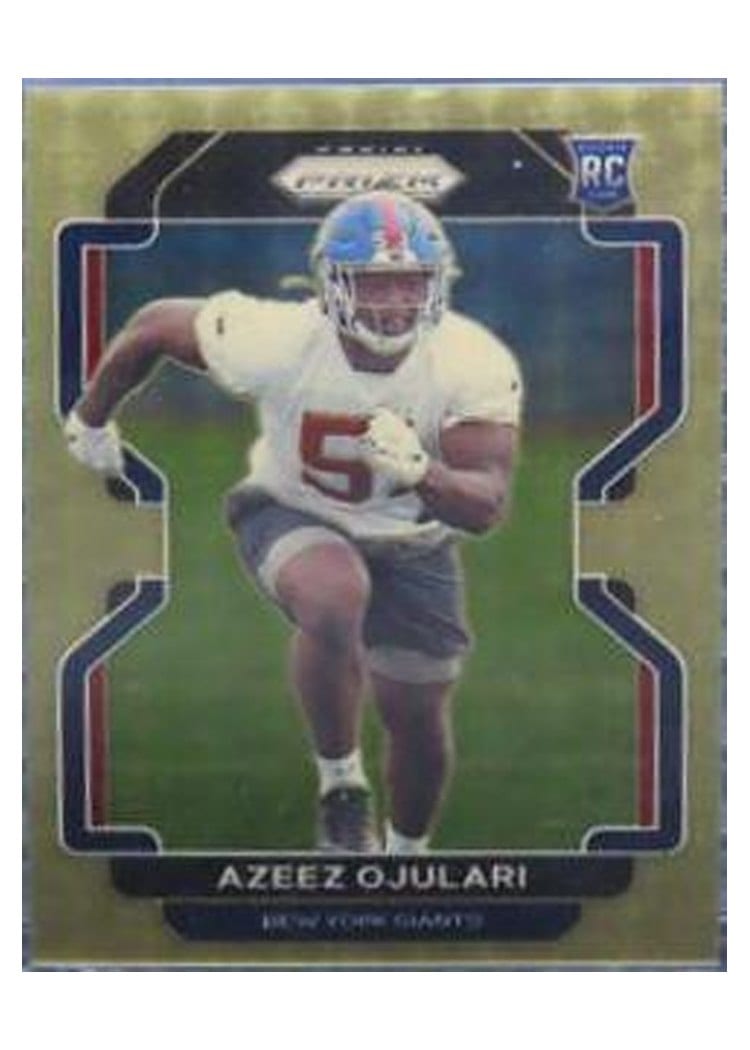 2021 Panini Prizm Base Set Azeez Ojulari #386 card