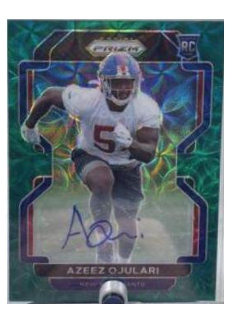 2021 Panini Prizm Base Set Azeez Ojulari #386 card