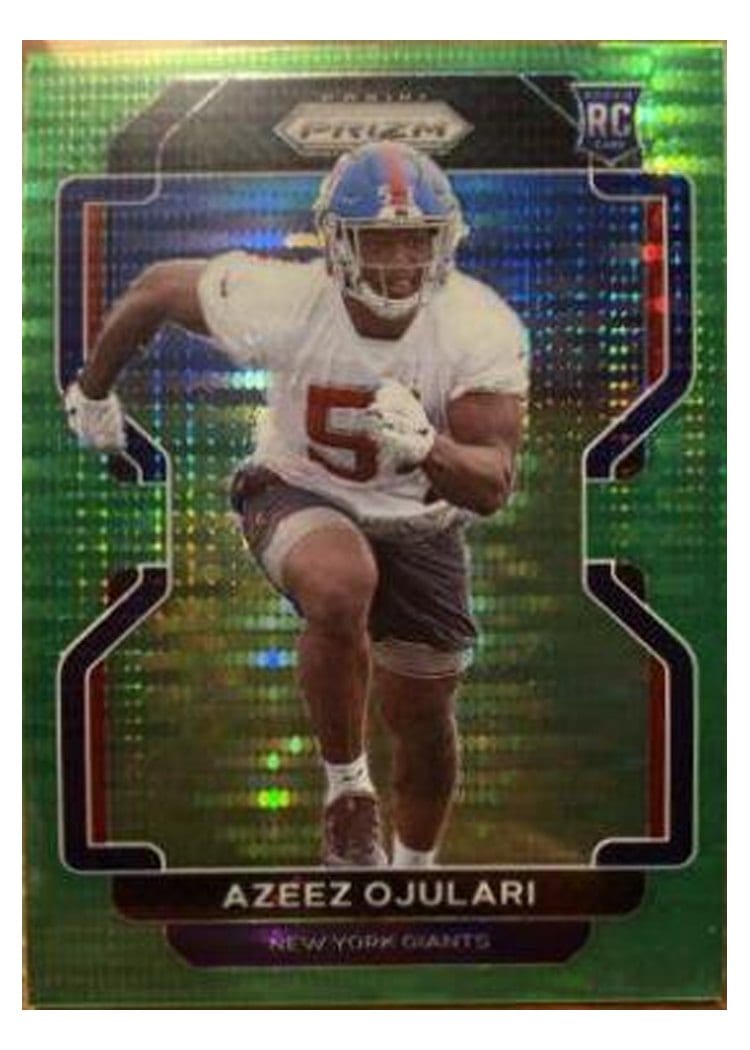 2021 Panini Prizm Base Set Azeez Ojulari #386 card