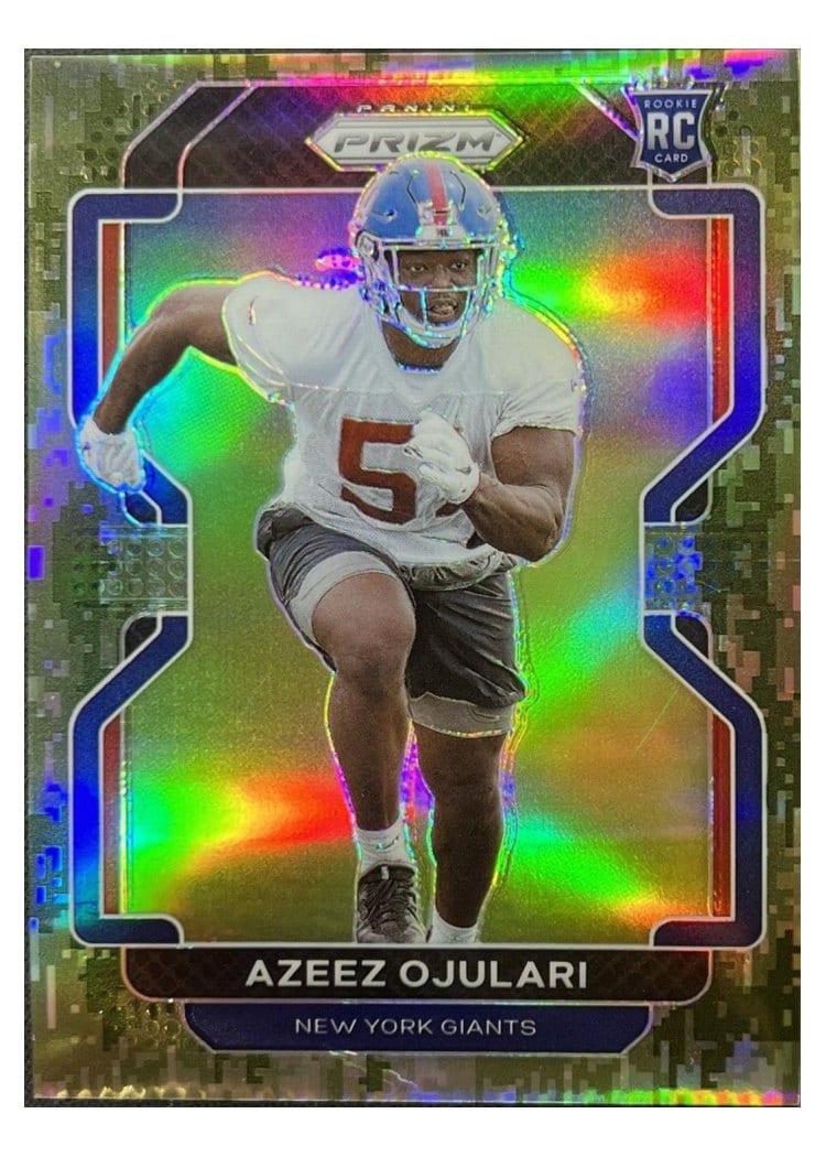 2021 Panini Prizm Base Set Azeez Ojulari #386 card