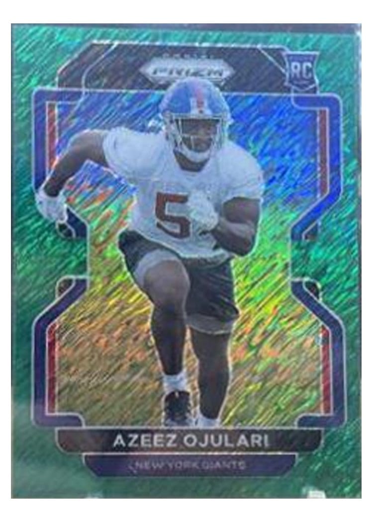 2021 Panini Prizm Base Set Azeez Ojulari #386 card