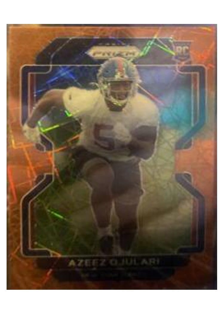 2021 Panini Prizm Base Set Azeez Ojulari #386 card