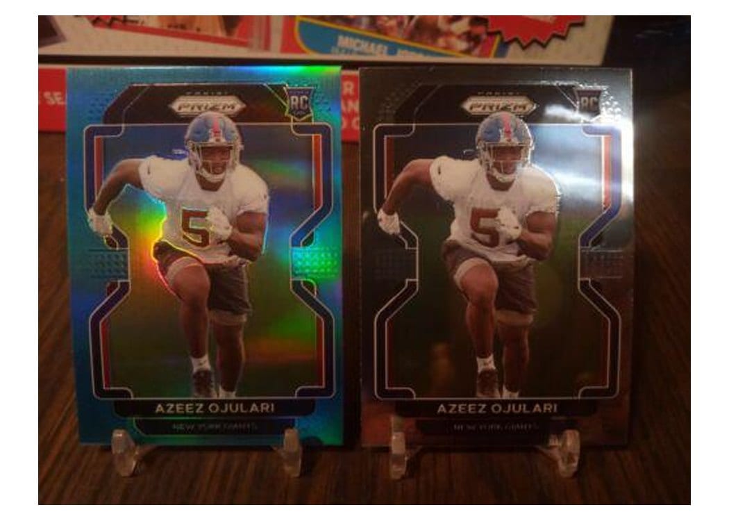 2021 Panini Prizm Base Set Azeez Ojulari #386 card