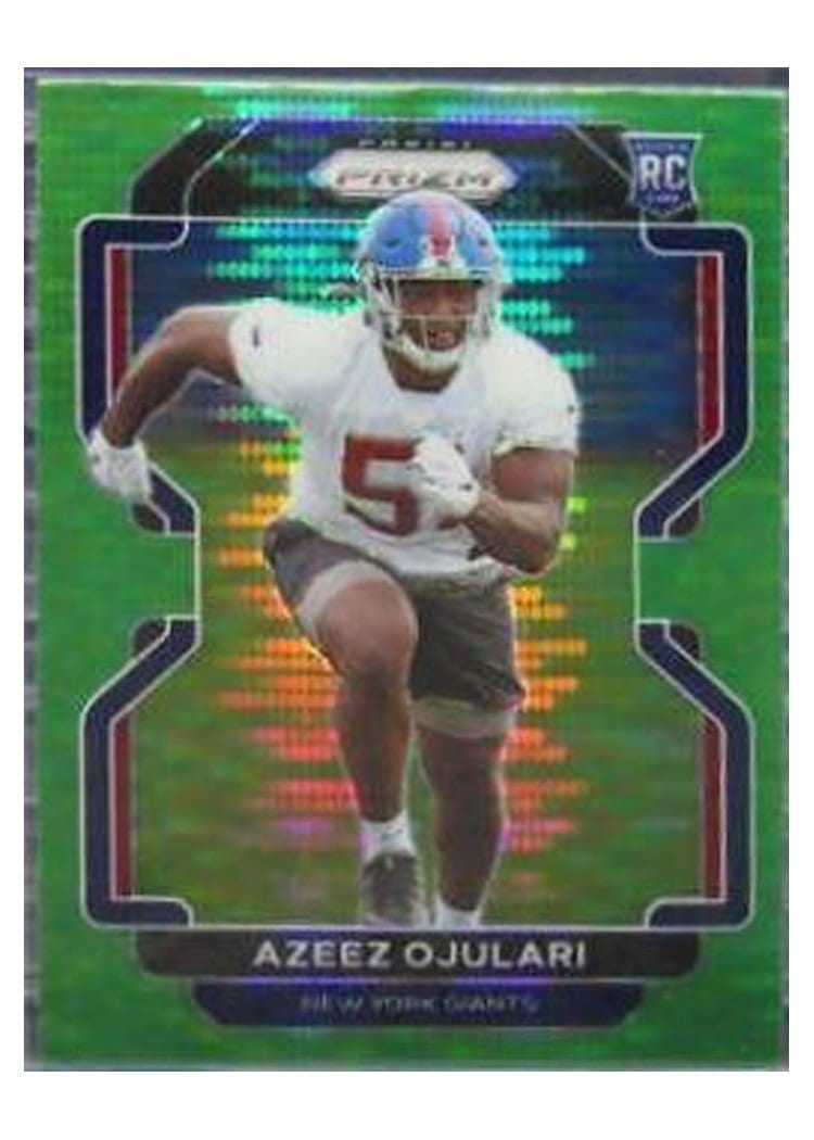2021 Panini Prizm Base Set Azeez Ojulari #386 card