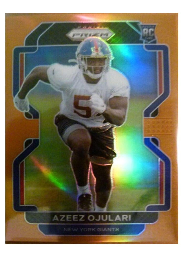 2021 Panini Prizm Base Set Azeez Ojulari #386 card