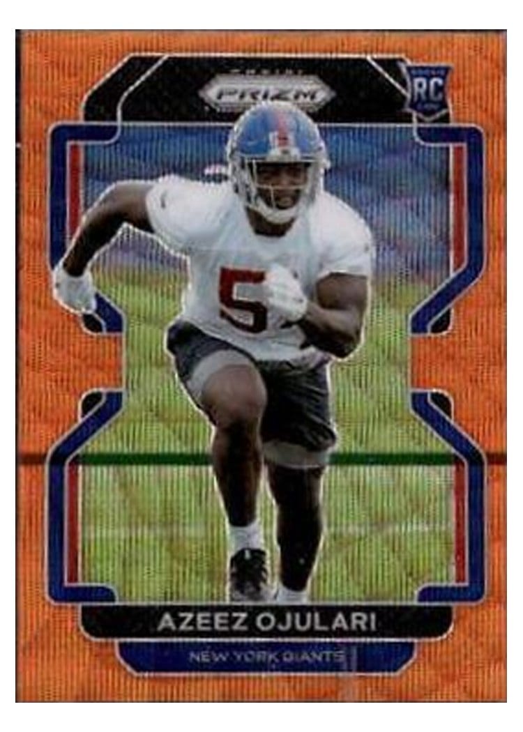 2021 Panini Prizm Base Set Azeez Ojulari #386 card
