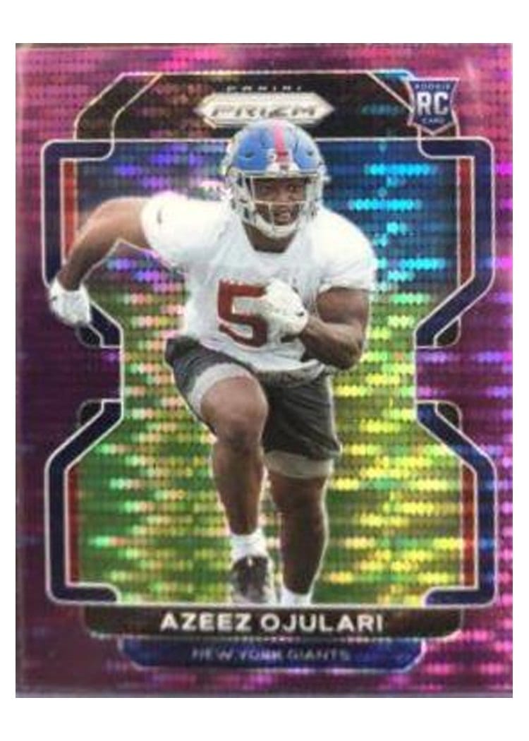 2021 Panini Prizm Base Set Azeez Ojulari #386 card